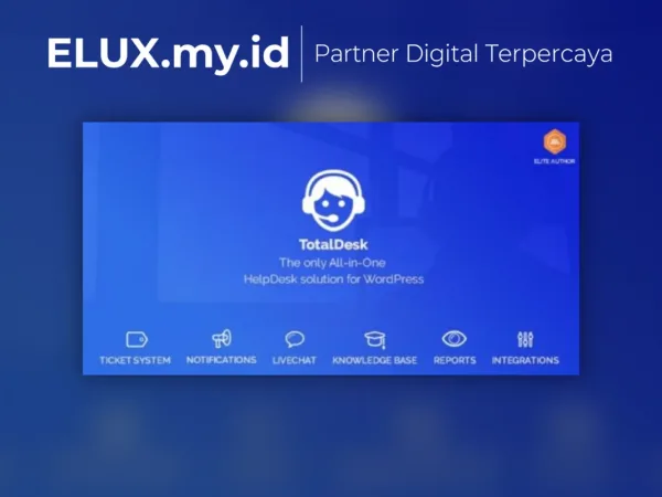 Lisensi Resmi Totaldesk Helpdesk Live Chat Knowledge Base Ticket System