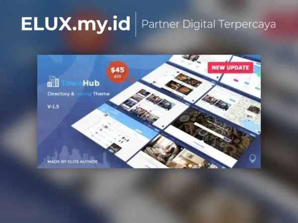 Jual Townhub Directory Listing Wordpress Theme