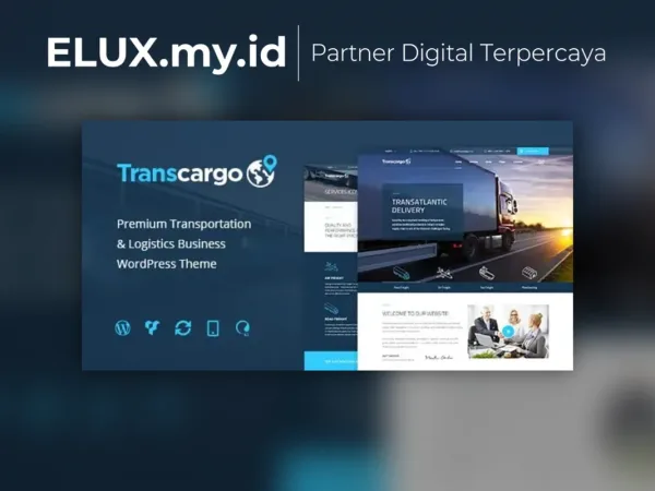 Tampilan Transcargo Transportation Wordpress Theme For Logistics