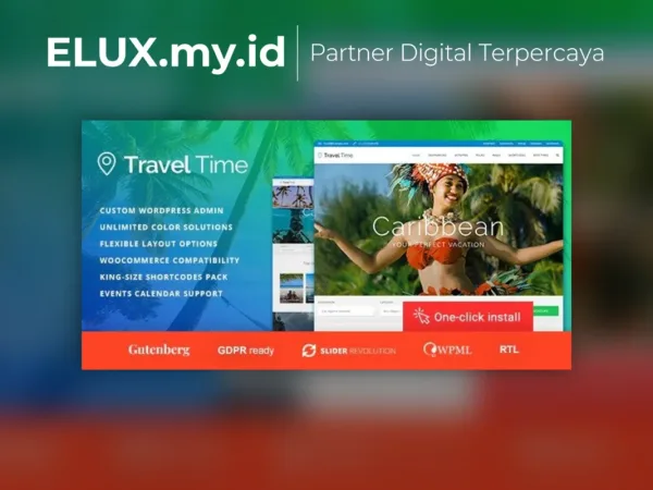 Detail Produk Travel Time Tour And Hotel Wordpress Theme