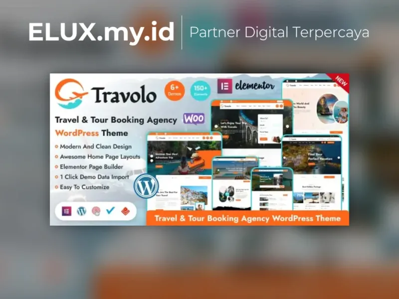 Travolo Travel Agency Tour Booking Wordpress Theme Lisensi Resmi Travolo Travel Agency Tour Booking Wordpress Theme