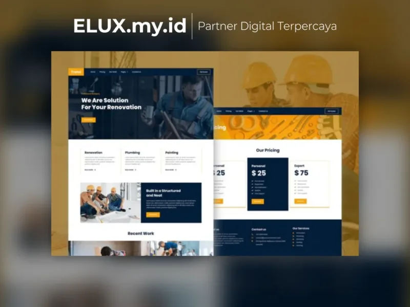Trotol Renovation Elementor Template Kit Lifetime Jual Trotol Renovation Elementor Template Kit Lifetime Unlimited Domain