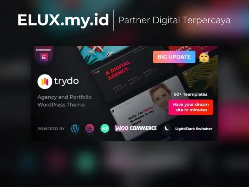 Trydo Agency Portfolio Wordpress Theme Jual Trydo Agency Portfolio Wordpress Theme