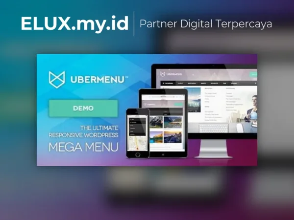 Tampilan Ubermenu Wordpress Mega Menu Plugin