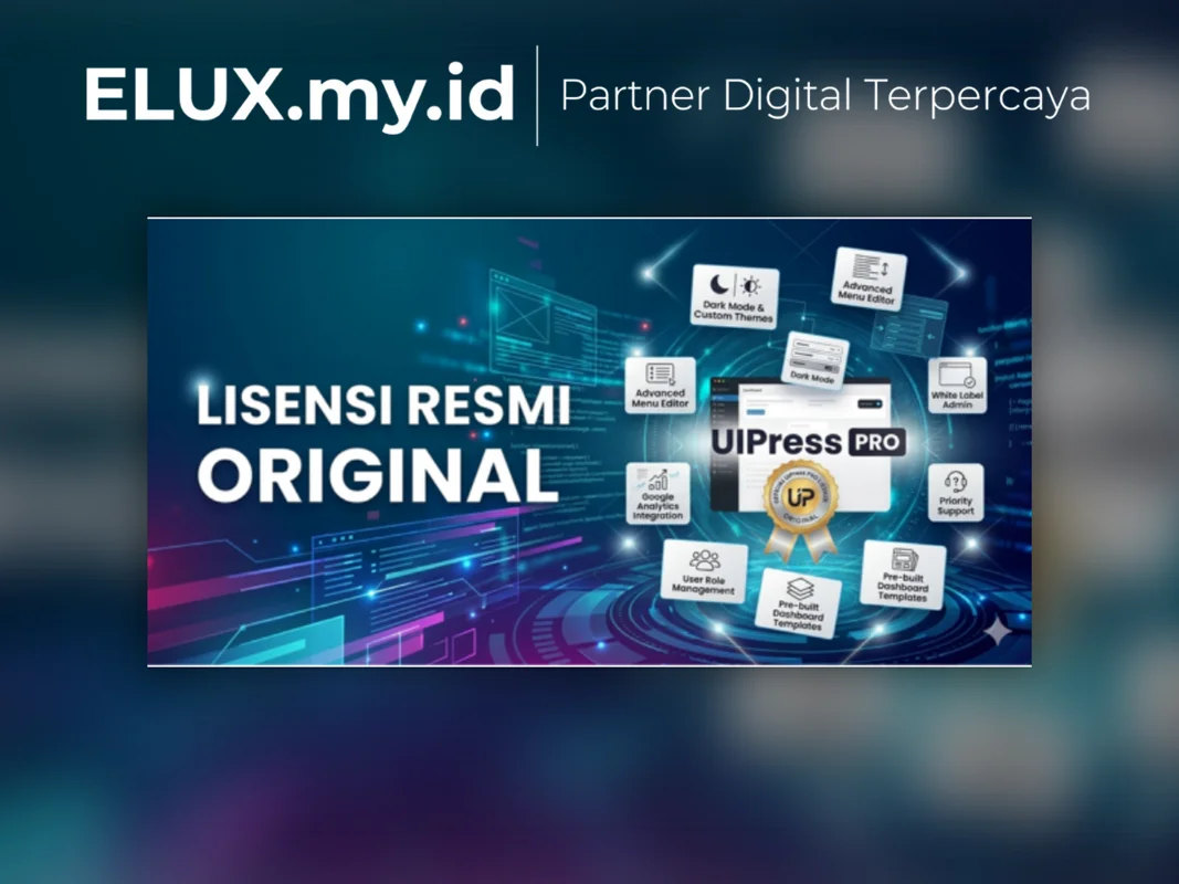 Marketplace Theme, Plugin & Template WordPress Premium Detail Produk Uipress Pro Lifetime Update Lisensi Resmi Original