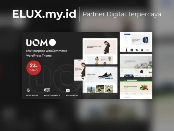 Lisensi Resmi Uomo Multipurpose Woocommerce Wordpress Theme
