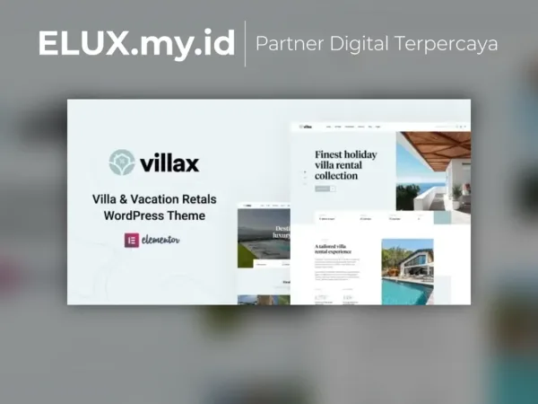 Tampilan Villax Villa Vacation Rentals Wordpress Theme