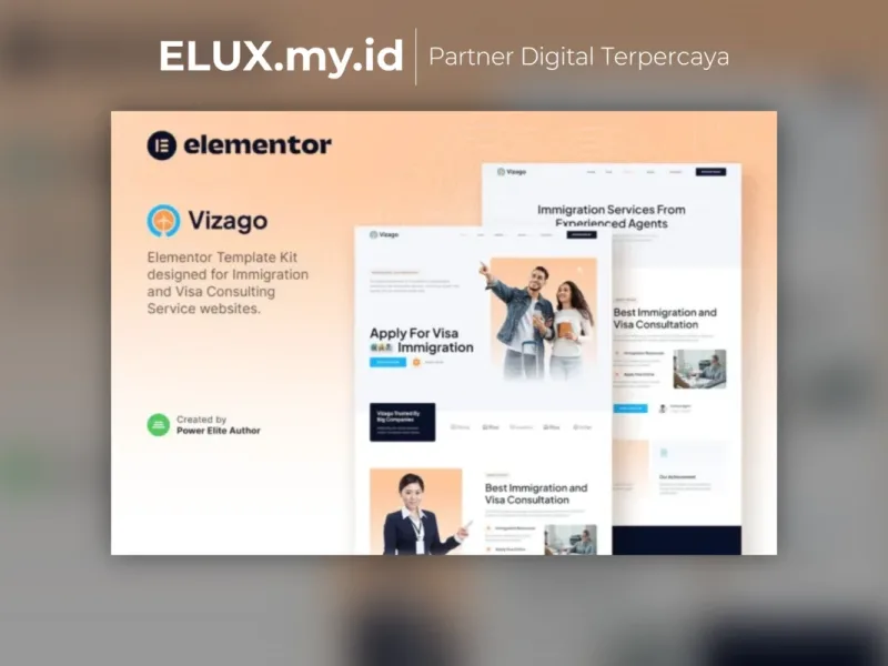 Vizago Immigration Visa Consulting Service Foto Asli Vizago Immigration Visa Consulting Service Elementor Template Kit