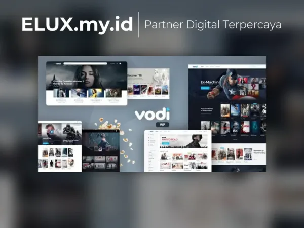 Tampilan Vodi Video WordPress Theme For Movies Tv Shows