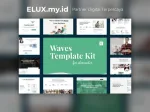 Waves Startup Agency Elementor Lifetime Template Kit Waves Startup Agency Elementor Template Kit