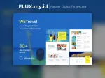 Wetravel Travel And Tourism Template Kit Lifetime