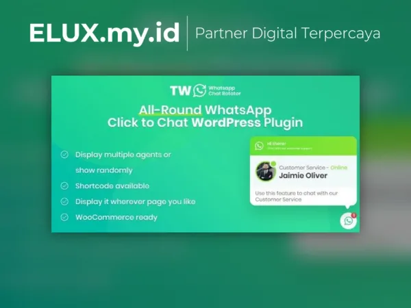Lisensi Resmi Whatsapp Chat For Wordpress And Woocommerce Wordpress Plugin