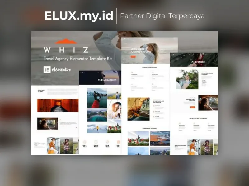 Whiz Travel Agency Elementor Template Kit Foto Asli Whiz Travel Agency Elementor Template Kit Lifetime Unlimited Domain