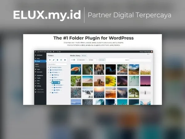 Tampilan Wicked Folders Pro Wordpress Media Library Folders Plugin