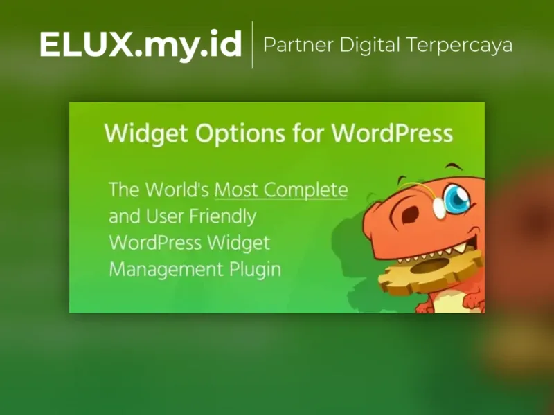 Widget Options Extended Wordpress Plugin Jual Widget Options Extended Wordpress Plugin
