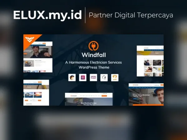 Foto Asli Windfall Electrician Services Wordpress Theme