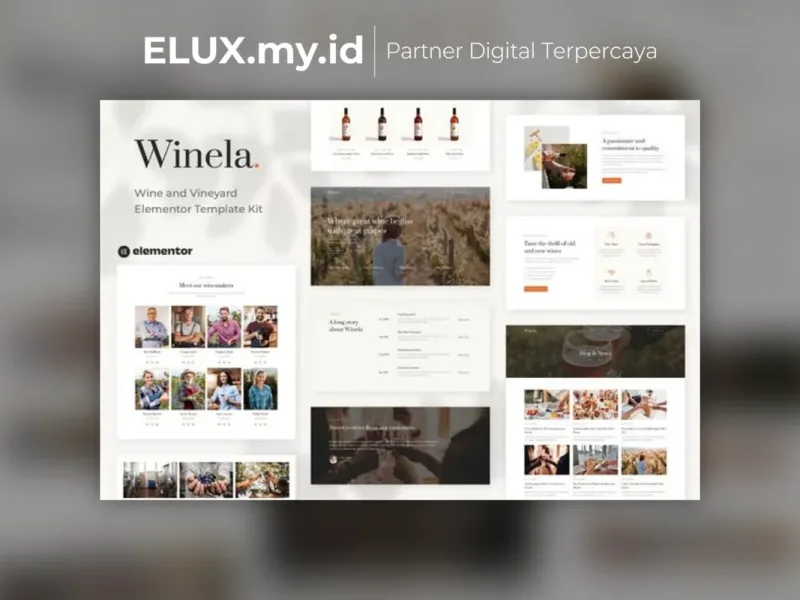 Winela Wine And Vineyard Elementor Template Kit Foto Asli Winela Wine And Vineyard Elementor Template Kit Lifetime Unlimited