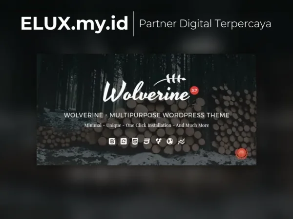 Marketplace Theme, Plugin & Template WordPress Premium Tampilan Wolverine Responsive Multi Purpose WordPress Theme
