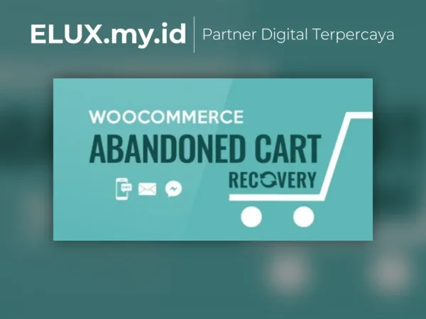 Jual Woocommerce Abandoned Cart Recovery Email Sms Facebook Messenger Wordpress