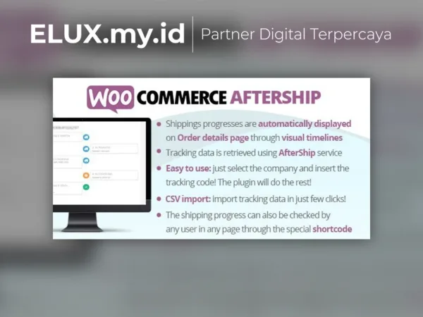 Lisensi Resmi Woocommerce Aftership Wordpress Plugin