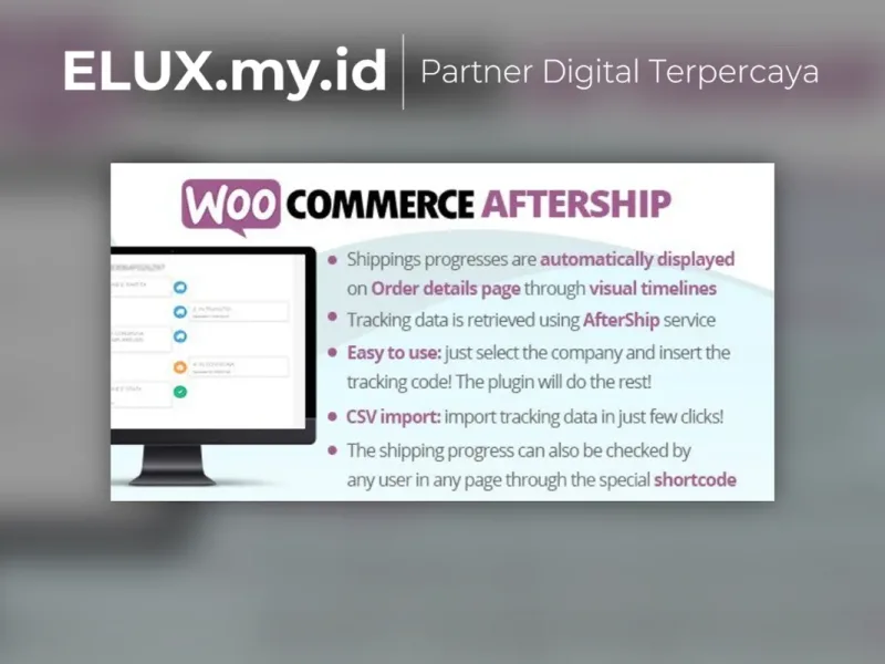 Woocommerce Aftership Wordpress Plugin Lisensi Resmi Woocommerce Aftership Wordpress Plugin