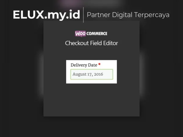 Jual Woocommerce Checkout Field Editor Wordpress Plugin