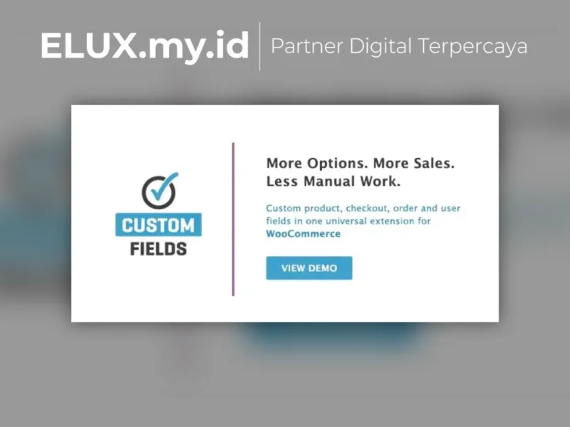Woocommerce Custom Fields Wordpress Plugin Detail Produk Woocommerce Custom Fields Wordpress Plugin