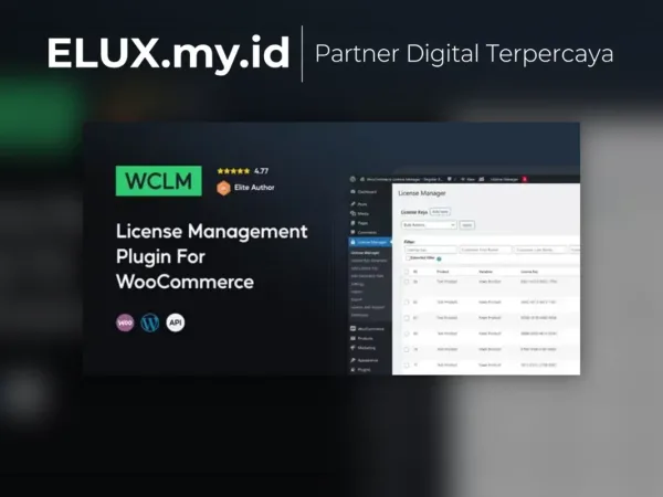 Jual Woocommerce License Manager Wordpress Plugin