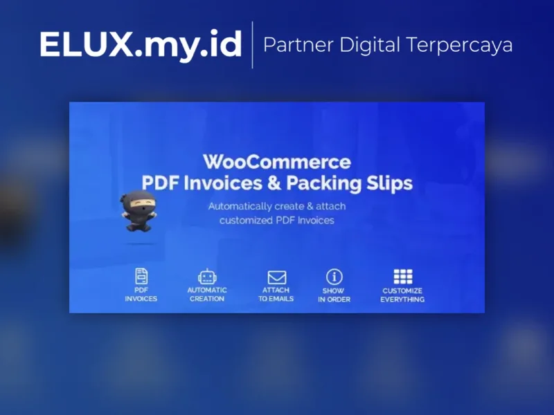 Detail Produk Woocommerce Pdf Invoices Packing Slips Wordpress Plugin