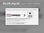 Woocommerce Products List Pro Wordpress Plugin