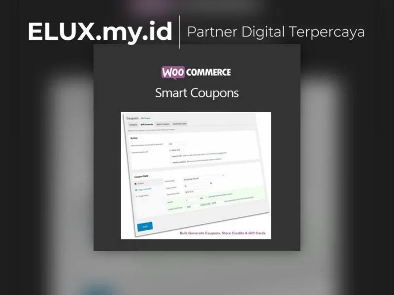 Foto Asli Woocommerce Smart Coupons Wordpress Plugin