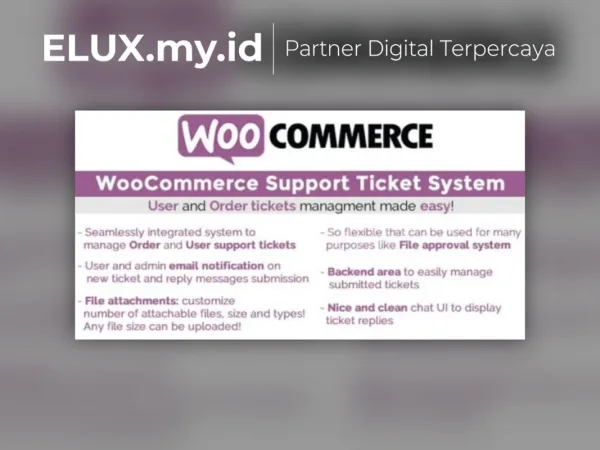 Foto Asli Woocommerce Support Ticket System Wordpress Plugin