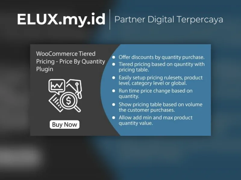 Woocommerce Tiered Pricing Price By Quantity Lisensi Resmi Woocommerce Tiered Pricing Price By Quantity Plugin Wordpress