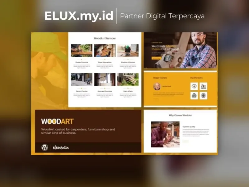 Woodart Artisan Template Kit Lifetime Unlimited Lisensi Resmi Woodart Artisan Template Kit Lifetime Unlimited Domain