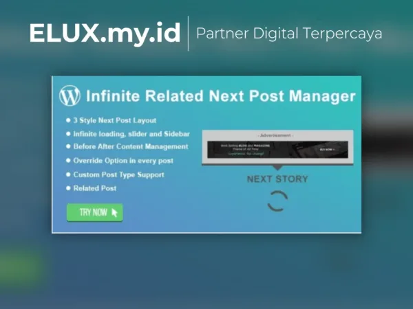 Foto Asli Wordpress Infinite Related Next Post Manager Plugin