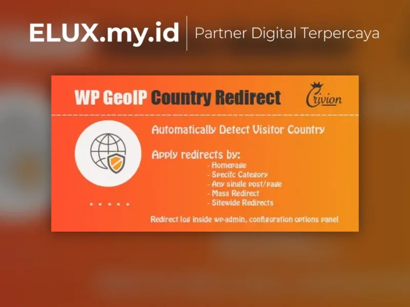 Jual Wp Geoip Country Redirect Wordpress Plugin