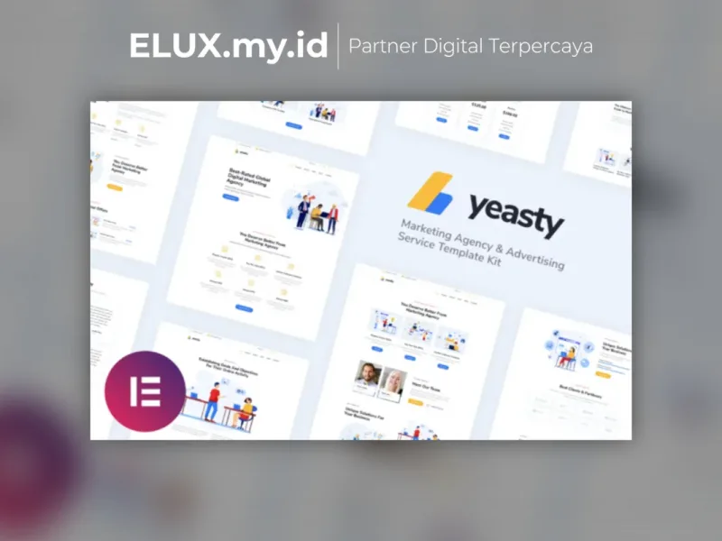Yeasty Marketing Agency Advertising Service Jual Yeasty Marketing Agency Advertising Service Elementor Template Kit