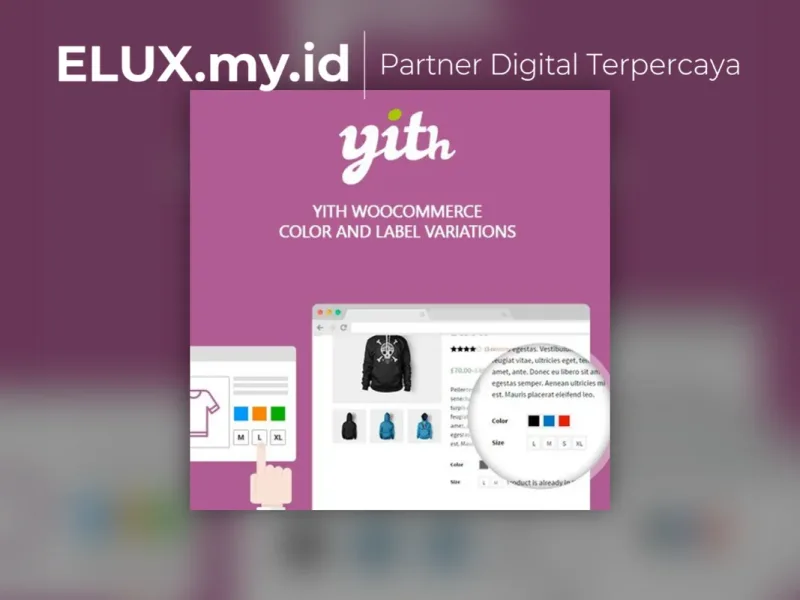 Lisensi Resmi Yith Color Image Label Variation Swatches For Woocommerce