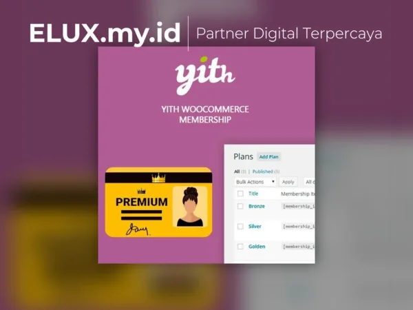 Detail Produk Yith Woocommerce Membership Premium Wordpress Plugin