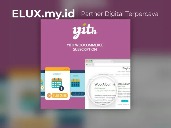 Tampilan Yith Woocommerce Subscription Premium Wordpress Plugin