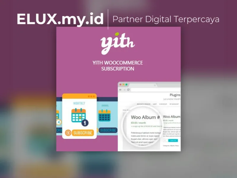 Tampilan Yith Woocommerce Subscription Premium Wordpress Plugin