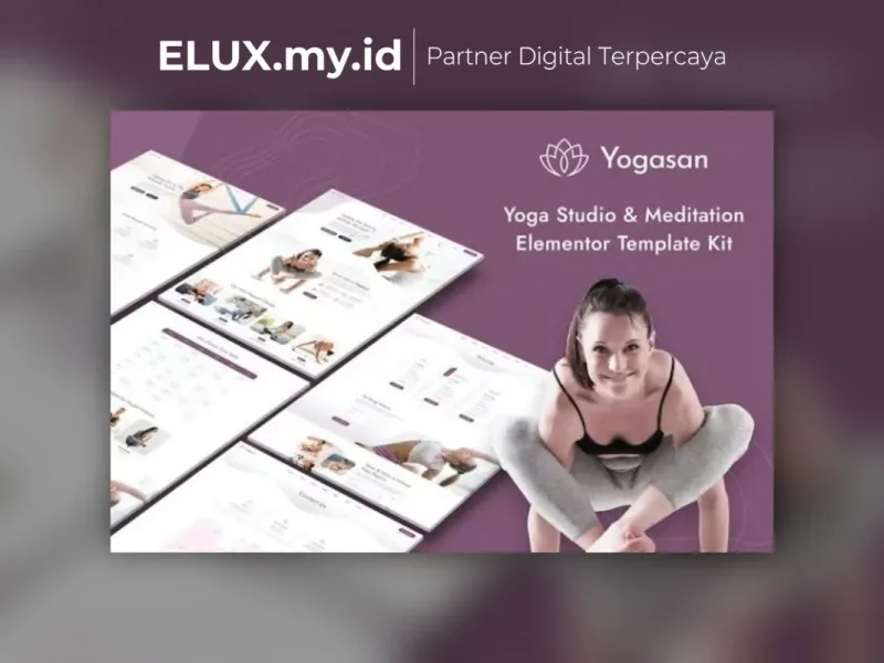 Yogasan Yoga Studio Meditation Elementor Template Tampilan Yogasan Yoga Studio Meditation Elementor Template Kit Lifetime