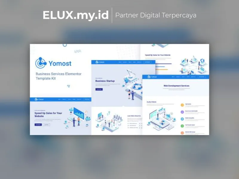 Yomost Business Services Elementor Template Kit Detail Produk Yomost Business Services Elementor Template Kit Lifetime