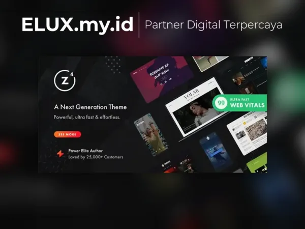 Lisensi Resmi Zeen Next Generation Magazine Wordpress Theme
