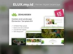Zengarden Garden Landscape Elementor Template Kit