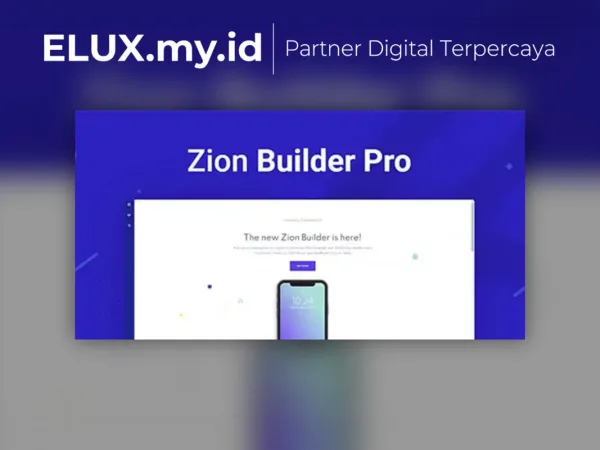 Lisensi Resmi Zion Builder Pro The Fastest Wordpress Page Builder Plugin