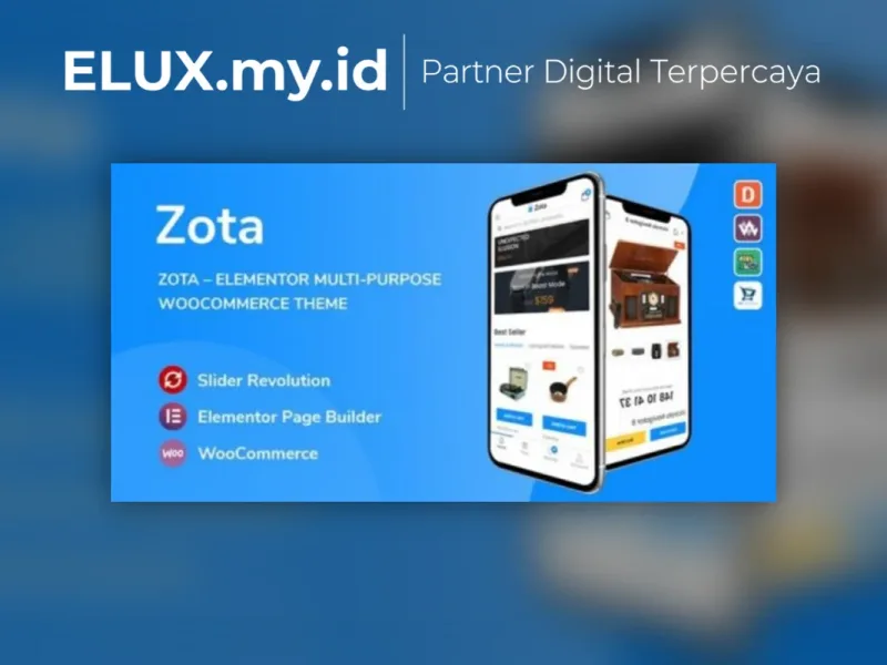 Zota Elementor Multi Purpose Woocommerce Lisensi Resmi Zota Elementor Multi Purpose Woocommerce Wordpress Theme