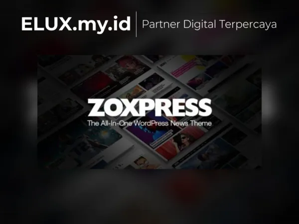 Jual Zoxpress The All In One Wordpress News Theme