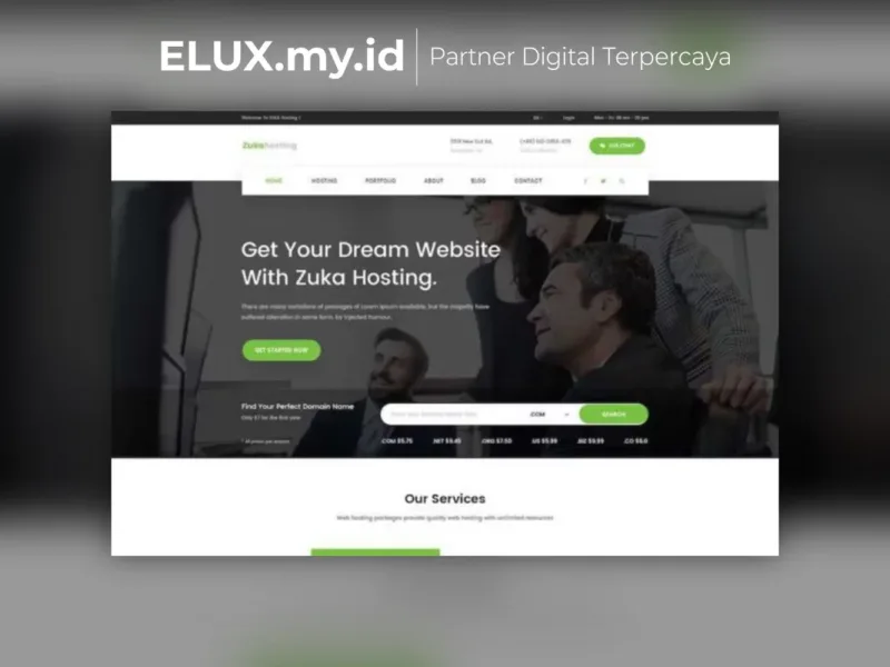 Zukahost Domain Web Hosting Template Kit Lifetime Lisensi Resmi Zukahost Domain Web Hosting Template Kit Lifetime Unlimited Domain