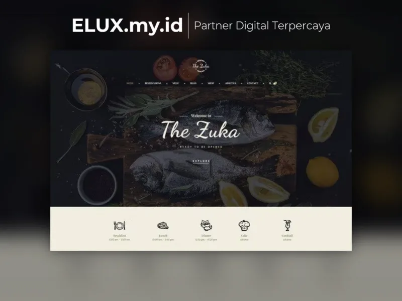 Zukares Restaurant Cafe Food Elementor Template Detail Produk Zukares Restaurant Cafe Food Elementor Template Kit Lifetime